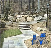 Pennsylvania Pattern Cut Flagstone - Northeast Stone Works