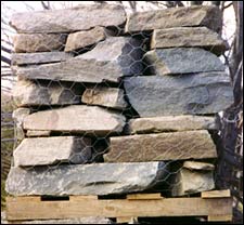 Heavy Earth Tone Building Stone